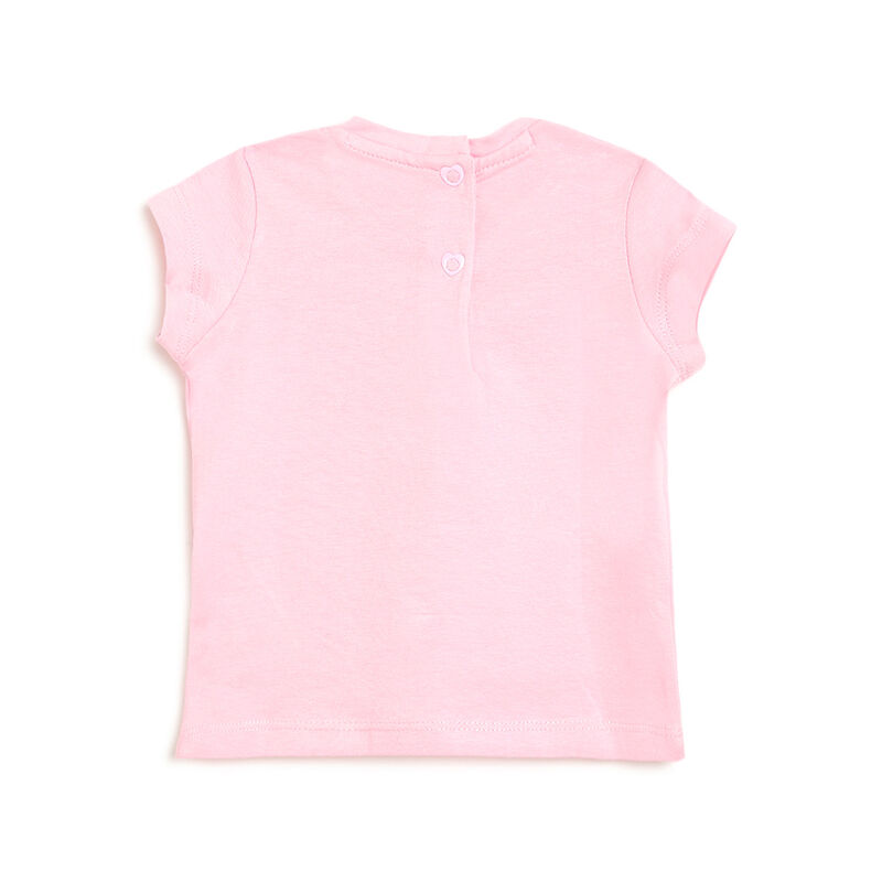 Girls Short Sleeve Knitted T-Shirt image number 1